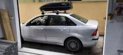Ford Focus Sedan 1 (1998-2005) Oluksuz Üst Tavan Portbagaj Taşıyıcı Ara Atkısı Toros Serisi Pro 4, Siyah