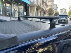 Toyota Hilux Mk8 kasa üstü Taşıyıcı Bar 2016- Sonrası Siyah
