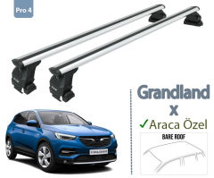 Opel GrandLand X Ara Atkisi Tavan Sistemleri 2017- Sonrası Gri