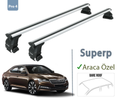 Skoda Superb B8 Ara Atkısı Tavan Sistemleri 2019- Sonrası Gri