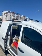 Renault Express Üst Merdiven Taşıyıcı Tavan Yük Sabitleyici Bar 3 Adet