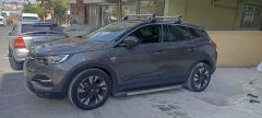 Opel GrandLand X Ara Atkisi Tavan Sistemleri 2017- Sonrası Siyah