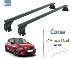 Opel Corsa F Ara Atkisi Tavan Sistemleri 2019 Sonrası Siyah