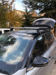Opel Corsa F Portbagaj Taşıyıcı Ara Atkisi Tavan Sistemleri Toros Serisi Gri