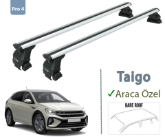 Volkswagen Taigo Ara Atkisi Tavan Sistemleri 2021- Sonrası Pro 4 Gri