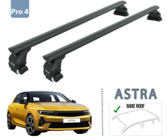 Opel Astra L 2021-2025 Portbagaj Taşıyıcı Ara Atkısı Toros Serisi Siyah