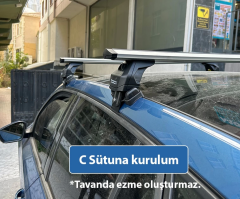 Fiat Egea Sedan 2016- Sonrası Üst Portbagaj Taşıyıcı Ara Atkisi Toros Serisi