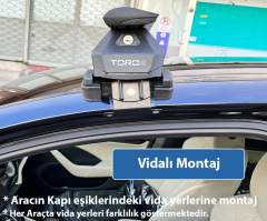 Fiat Egea Sedan 2016- Sonrası Üst Portbagaj Taşıyıcı Ara Atkisi Toros Serisi