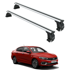 Fiat Egea Sedan 2016- Sonrası Üst Portbagaj Taşıyıcı Ara Atkisi Toros Serisi Gri