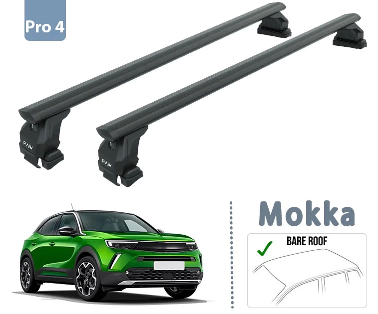 Opel Mokka Portbagaj Taşıyıcı Ara Atkisi Tavan Sistemleri 2021- Siyah