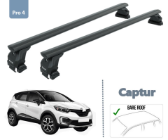 Renault Captur Portbagaj Ara Atkısı Siyah Set 2013-2019 Pro 4