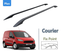 Ford Courier Aluminium Tavan Çıtası Plus Serisi Siyah