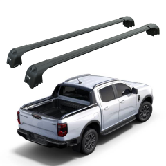 Ford Ranger Wildtrak Kasa üstü Bed Rack Taşıyıcı Bar Pro 2 Siyah