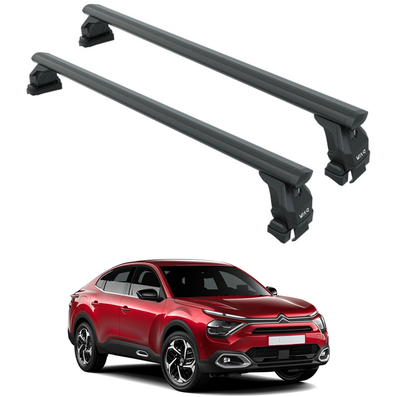 Citroen C4 X 2022-2025 Portbagaj Tavan Taşıtıcı Ara Atkısı Toros Siyah