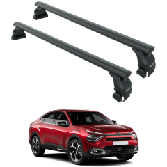 Citroen C4 X 2022-2025 Portbagaj Tavan Taşıtıcı Ara Atkısı Toros Siyah