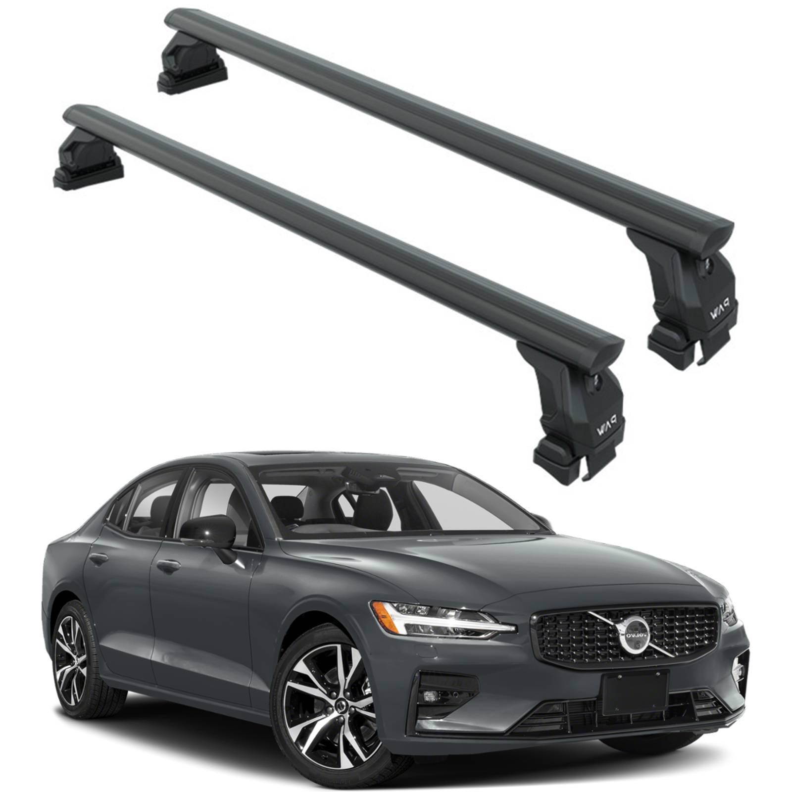 Volvo S60 Sedan 2019-2025 Oluksuz Ara Atkısı Pro 4 Siyah