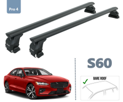 Volvo S60 Sedan Oluksuz Ara Atkısı Siyah Set 2019- Sonrası