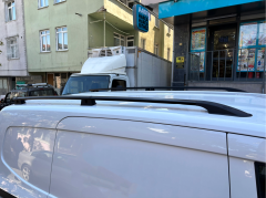 Renault Kangoo Van L2 (2021-2025) Alüminyum Tavan Rayları Plus Serisi - Gri