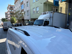 Renault Kangoo Van L2 (2021-2025) Alüminyum Tavan Rayları Plus Serisi - Gri