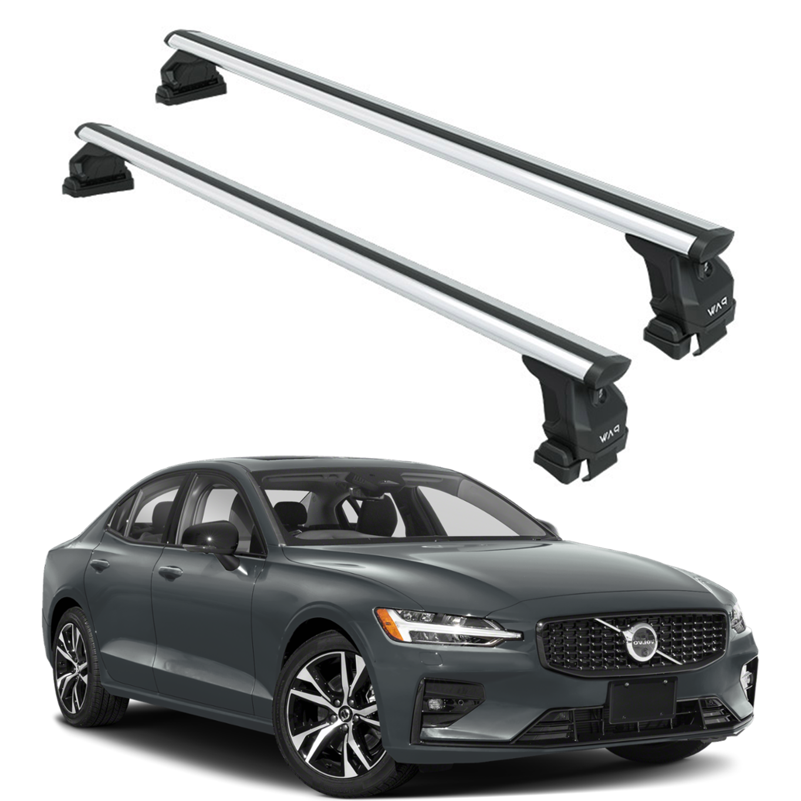 Volvo S60 Sedan 2019-2025 Oluksuz Ara Atkısı Pro 4 Gri