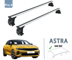 Opel Astra L 2021-2025 Portbagaj Taşıyıcı Ara Atkısı Toros Serisi Gri