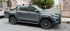 Toyota Hilux Ara Atkısı Tavan Portbagaj Taşıyıcı Gri