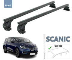 Renault Scenic Portbagaj Taşıyıcı Ara Atkisi 2013-2016 Siyah