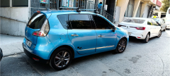 Renault Scenic 2016- Sonrası Portbagaj Taşıyıcı Ara Atkisi Tavan Sistemleri Gri