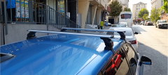 Renault Scenic 2016- Sonrası Portbagaj Taşıyıcı Ara Atkisi Tavan Sistemleri Gri