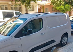 Opel Combo Uzun Şase 2019- Sonrası Üst Tavan Çıtası Uzun Plus Gri