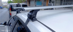 Volkswagen Polo Portbagaj Taşıyıcı Ara Atkısı Tavan Taşıyıcı Paw Pro 4 2009-2014 Gri