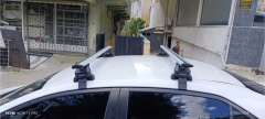 Volkswagen Polo Portbagaj Taşıyıcı Ara Atkısı Tavan Taşıyıcı Paw Pro 4 2009-2014 Siyah