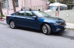 Volkswagen Passat B8 Portbagaj Taşıyıcı Ara Atkisi 2015- Sonrası Gri