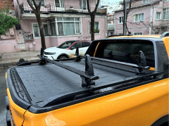 Ford Ranger Wildtrak Kasa üstü Bed Rack Taşıyıcı Bar 2023- Siyah