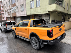 Ford Ranger Wildtrak Kasa üstü Bed Rack Taşıyıcı Bar 2023- Siyah