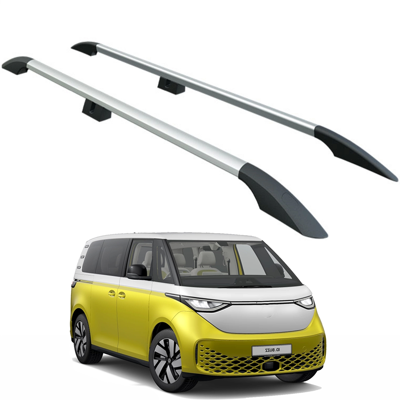 Volkswagen ID. Buzz Üst Tavan Çıtası Tavan Rayları Plus Gri