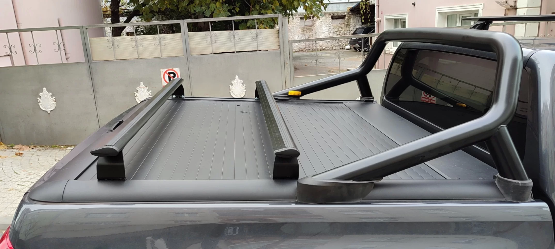 Toyota Hilux Mk9 Kasa Üstü Taşıyıcı Bar Fix Pro 2019- Sonrası Gri