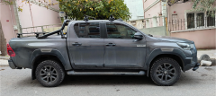 Toyota Hilux Mk9 Kasa Üstü Taşıyıcı Bar Fix Pro 2019- Sonrası Gri