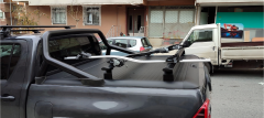 Toyota Hilux Mk9 Kasa Üstü Taşıyıcı Bar Fix Pro 2020- Sonrası Siyah