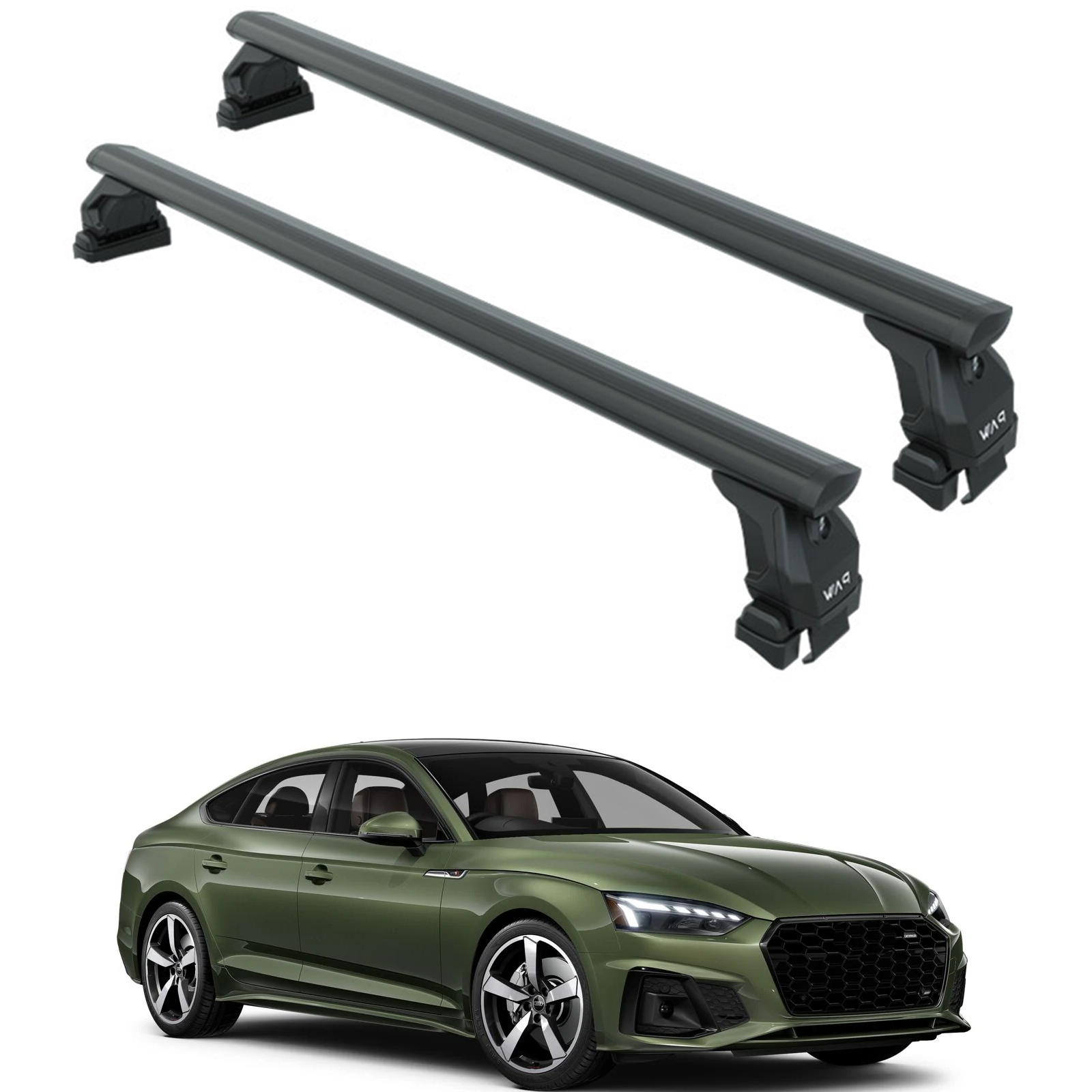 Audi A5 2017-2024 Portbagaj Ara Atkısı Tavan Taşıyıcı Toros Pro 4 Siyah