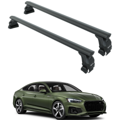 Audi A5 2017-2024 Portbagaj Ara Atkısı Tavan Taşıyıcı Toros Pro 4 Siyah