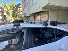 Peugeot 408 Portbagaj Taşıyıcı Ara Atkısı Oluksuz Toros Pro 4 Siyah