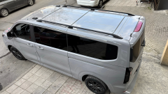 Volkswagen Transporter T7 Uzun Kasa 2024- Sonrası Alüminyum Üst Tavan Çıtası Plus Serisi Siyah