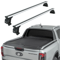 Ford Ranger Wildtrak 2023-2025 Kasa üstü Bed Rack Taşıyıcı Bar Gri