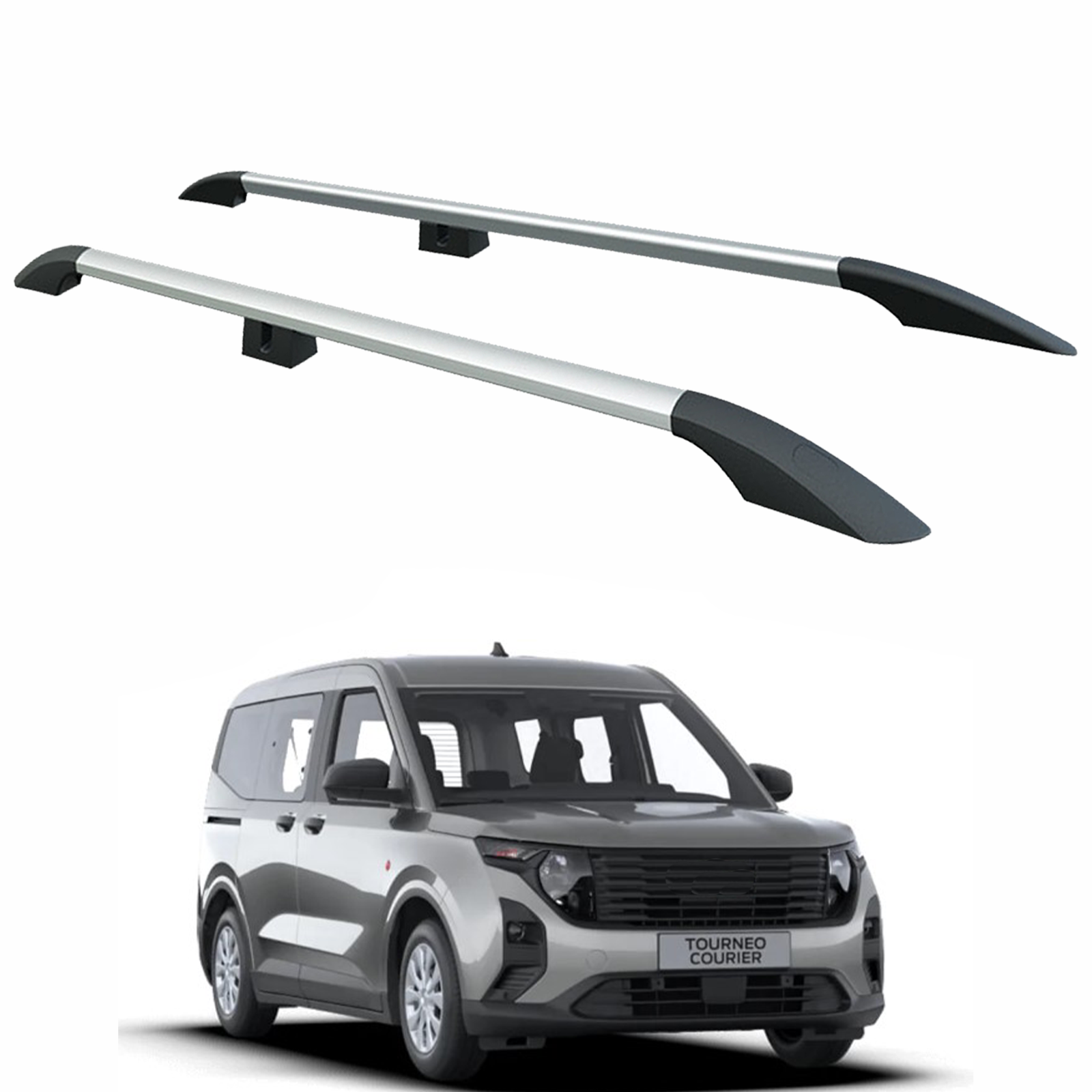 Ford Yeni Courier Aluminium Tavan Çıtası Plus Serisi Gri