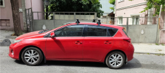 Toyota Auris Hatcback 2019-2025 Portbagaj Taşıyıcı Ara Atkısı Toros Siyah