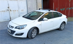 Opel Astra J 2010-2015 Portbagaj Taşıyıcı Ara Atkısı Paw Pro 3 Siyah