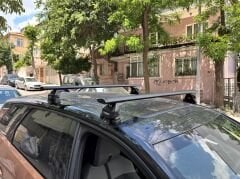 Opel Grandland Portbagaj Taşıyıcı Ara Atkısı Toros Pro 4 Siyah Gri