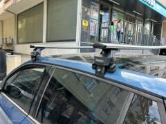 Skoda Scala Portbagaj Taşıyıcı Ara Atkısı Tavan Sistemleri Toros Pro 4 Gri Gri