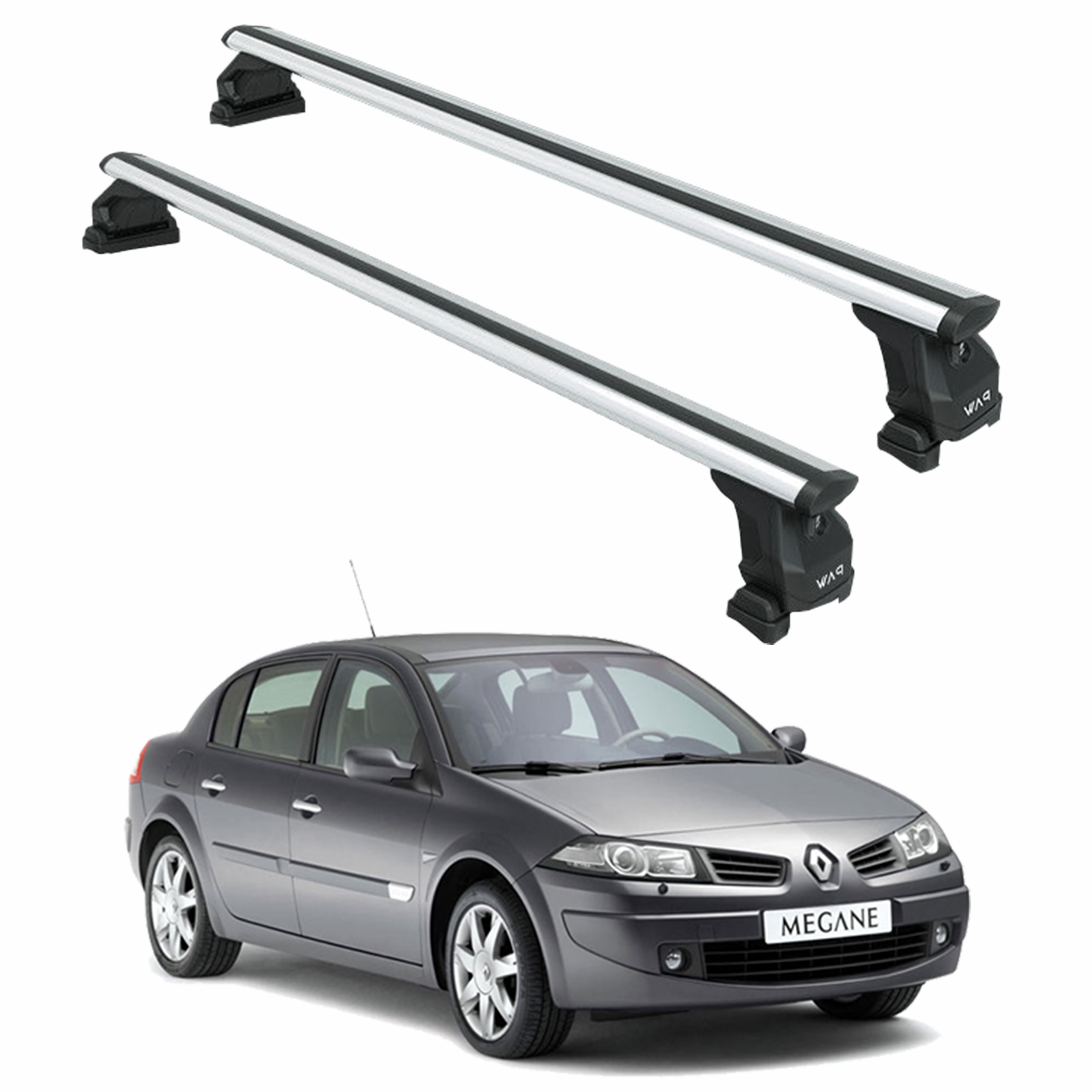 Renault Megane 2 2002-2009 Portbagaj Taşıyıcı Ara Atkısı Fix Pro Gri